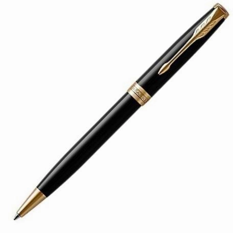 antislip Parker Sonnet Black Lacquer Gt Ballpoint Pen