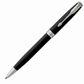 budget Parker Sonnet Matte Black Ct Ballpoint Pen