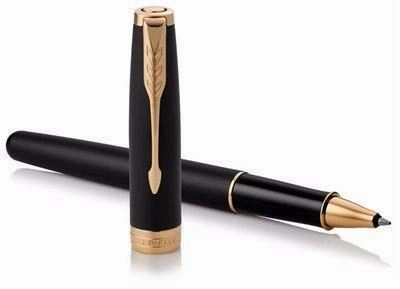 Parker Sonnet Matte Black Gt Rollerball Pen single
