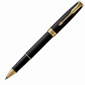 Parker Sonnet Matte Black Gt Rollerball Pen valuable seasonal