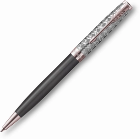 Parker Sonnet Premium Metal & Grey Ballpoint Pen vegan muted