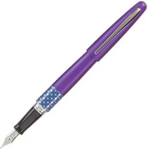 foldable Pilot Metropolitan Retro Pop Purple Fountain Pen