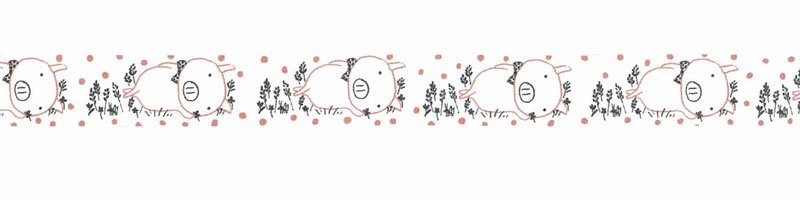 Animal Feeling Pig Washi Tape ? Shinzi Katoh Design paper large
