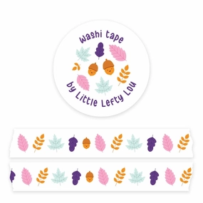 foldable Pastel Autumn Leaves Washi Tape