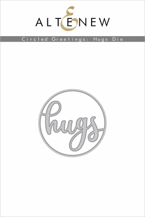 limited earthy Circled Greetings: Hugs Die