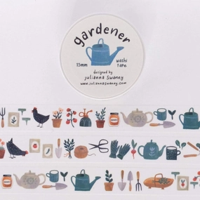 ceramic Gardener Washi Tape