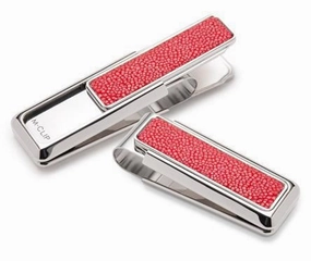 M-Clip Red Stingray Money Clip single glossy