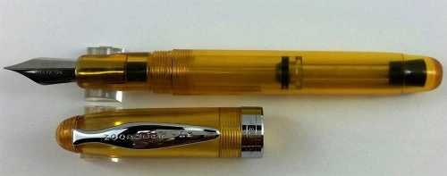 Noodler'S Ink Ahab Carniolan Honey Flex Fountain Pen sleek muted