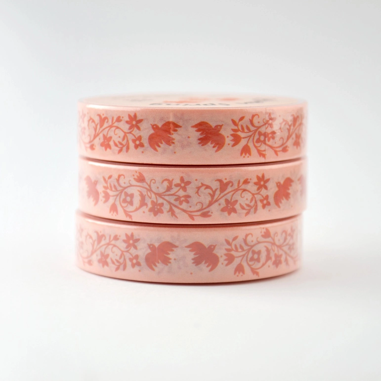 bright Sylvan Spring Red 10Mm Washi Tape