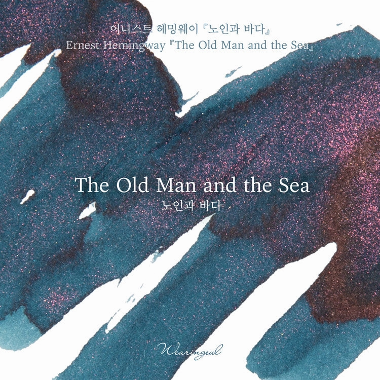 Wearingeul The Old Man And The Sea (By Ernest Hemmingway) Ink, 30Ml glass bronze