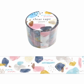 minimalist Pattern Clear Pet Tape Mind Wave