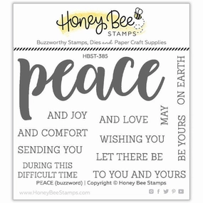 Peace - 3X4 Stamp Set - Retiring gift