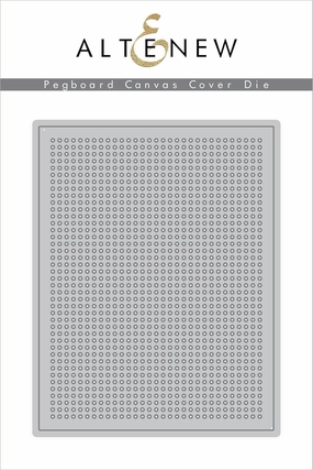 Pegboard Canvas Cover Die washable pastel
