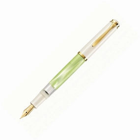 Pelikan Classic 200 Pastel Green Fountain Pen latest expandable