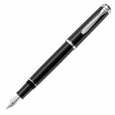 pack Pelikan Classic 205 Black Silver Cartridge Fountain Pen