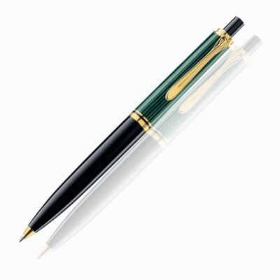 multipurpose durable Pelikan Souveran 400 Green/Black Ballpoint Pen