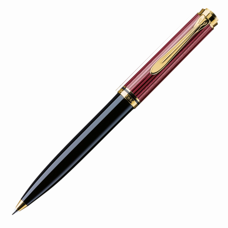 foldable Pelikan Souveran 800 Red/Gold Ballpoint Pen