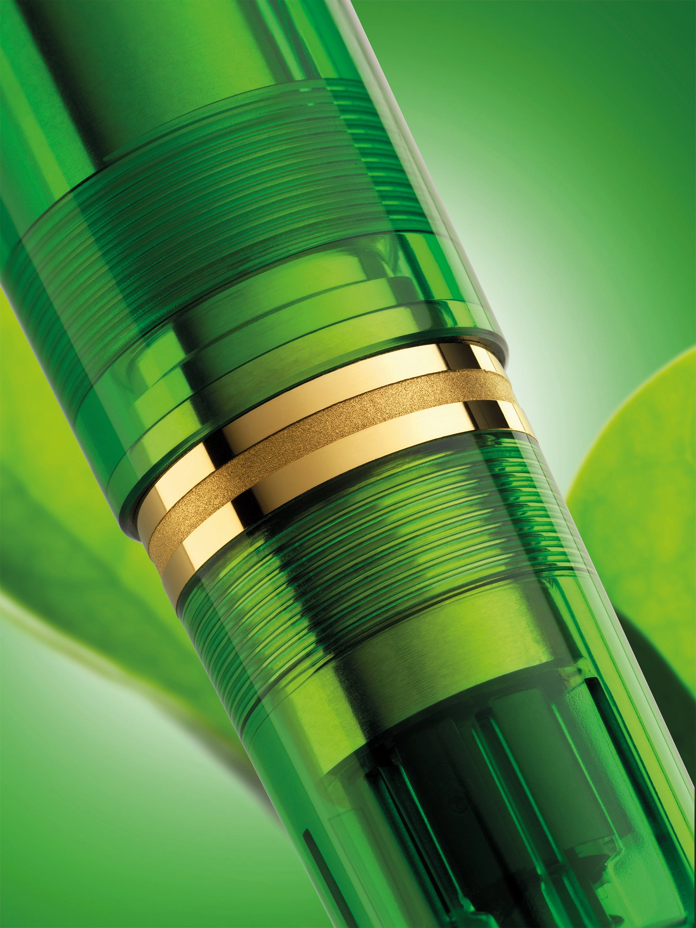 Pelikan Souveran 800 Special Edition Green Demonstrator Fountain Pen tiny quickdry