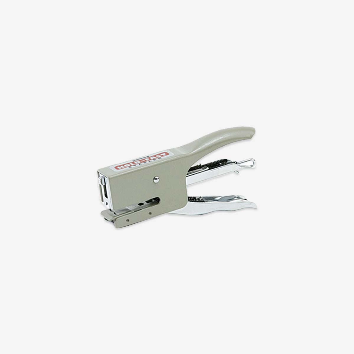 springloaded synthetic Penco Plier Stapler // Ivory