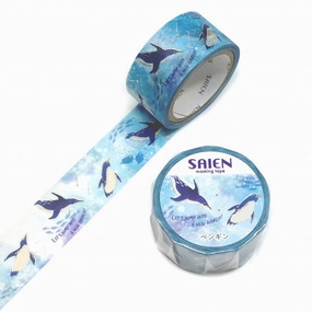 Penguin Life Washi Tape stackable