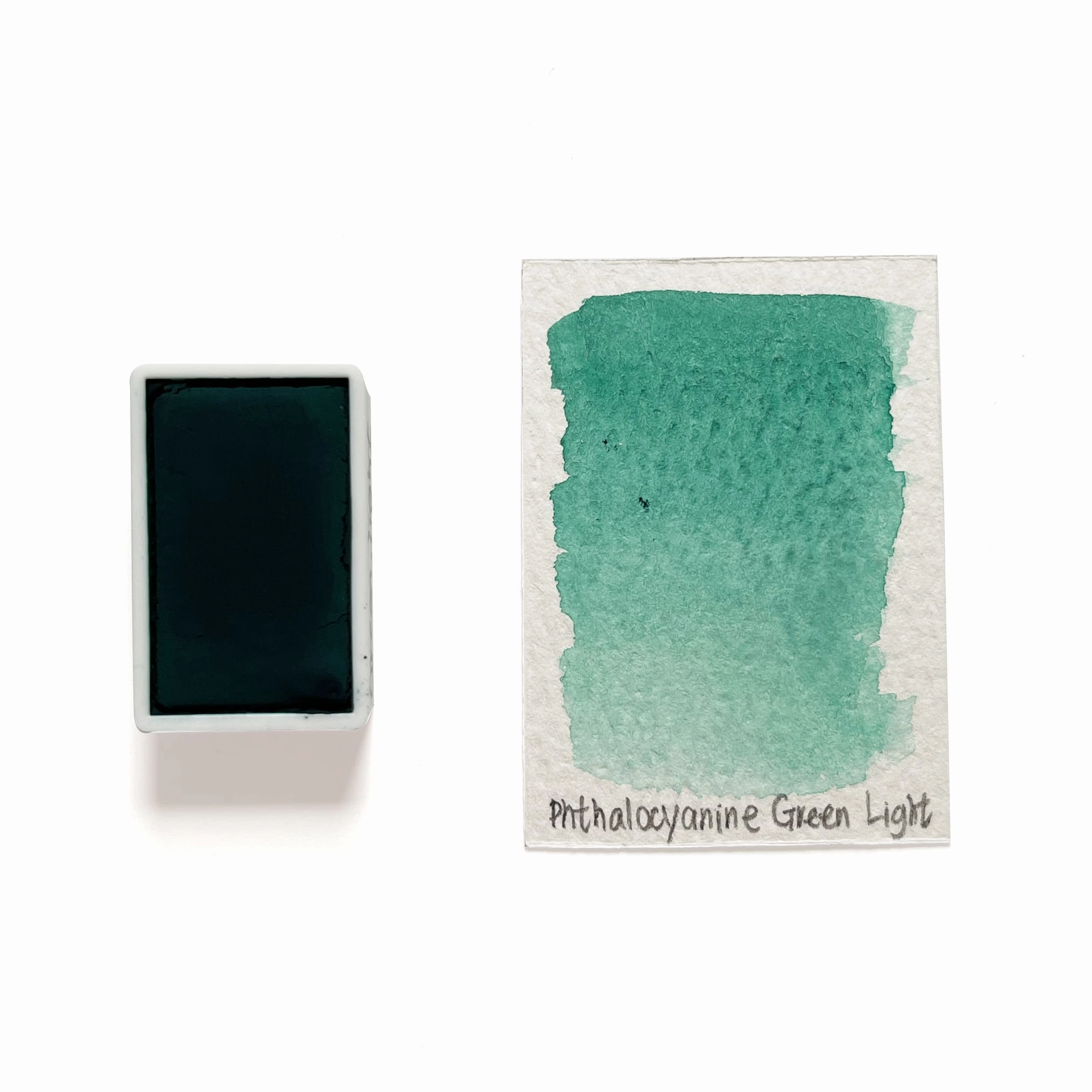 robust trendy Phthalocyanie Green Light - Artist Grade Handmade Honey Based Watercolor Paint Full Pan 3.2Ml