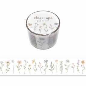 new versatile Pick Flowers Clear Pet Tape