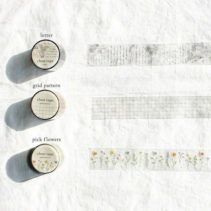 robust trusted Pick Flowers Clear Pet Tape
