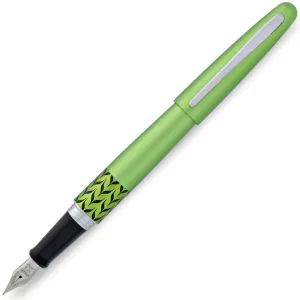 neutral resilient Pilot Metropolitan Retro Pop Green Fountain Pen