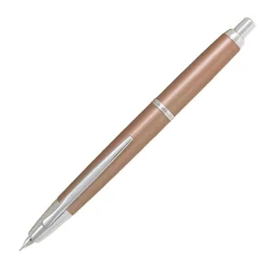 Pilot Vanishing Point Decimo Champagne Fountain Pen small colorful