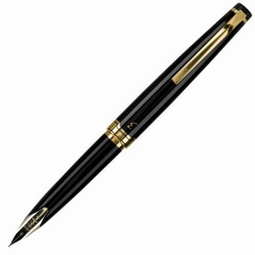 Pilot E95S Black Fountain Pen set