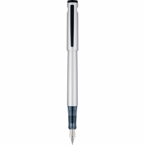 Pilot Explorer Silver Fountain Pen robust