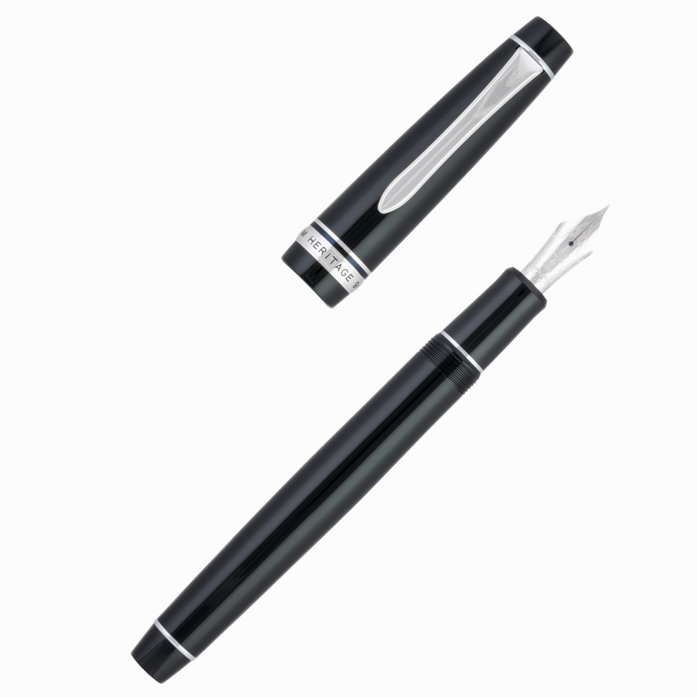 collectible Pilot Heritage 912 Black Fountain Pen