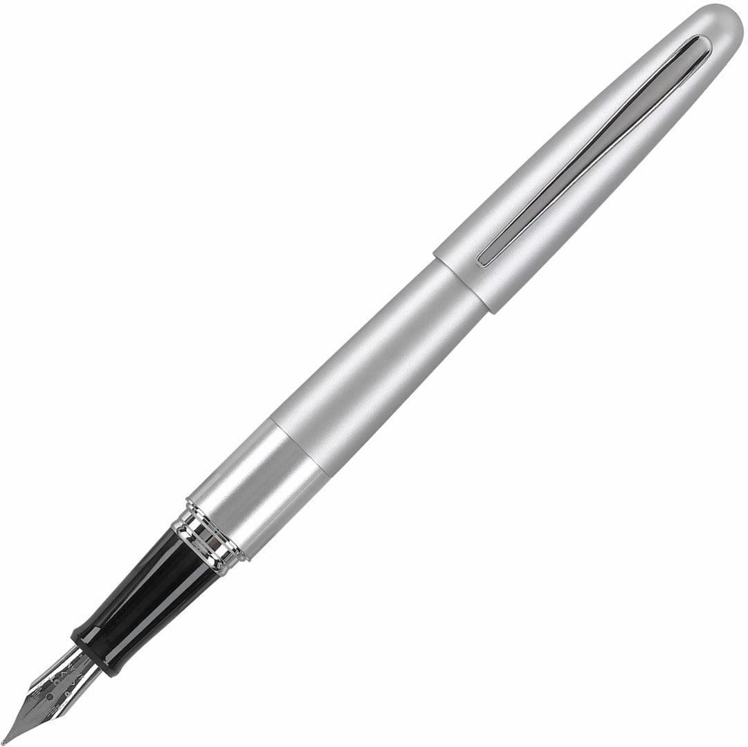 eco Pilot Metropolitan Silver Fountain Pen