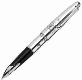 Pilot Sterling Mount Fuji Fountain Pen alloy latest