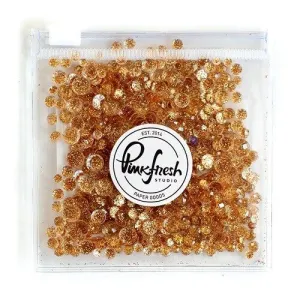 Pink Fresh Glitter Drops-Gold plastic