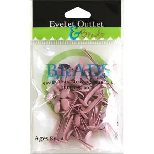 automatic Pink R  Brads 8Mm 40 Pieces