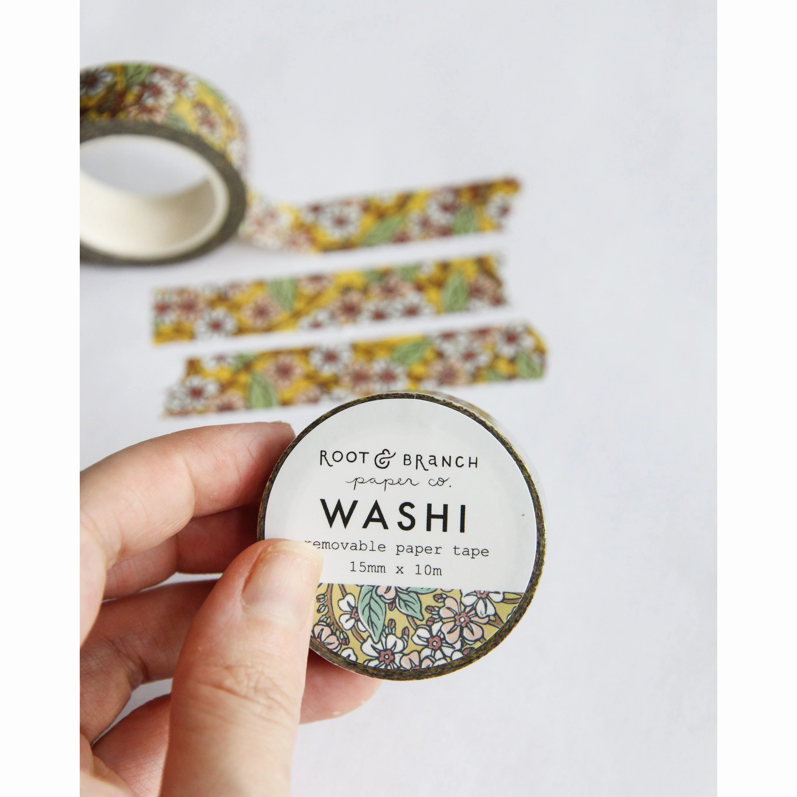 automatic Pink Blossoms Washi Tape