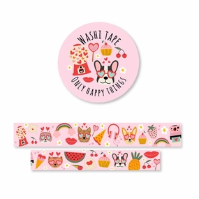 nonslip Pink Valentine Washi Tape