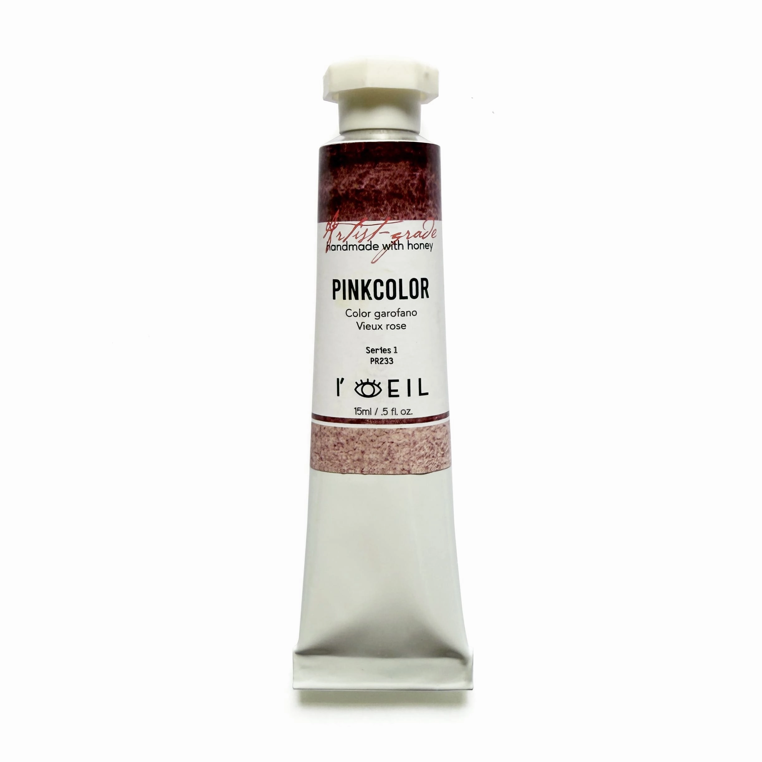 kit bundle Pinkcolor, Potter'S Pink Pr233 - Artist Grade Handmade Honey Based Watercolor Tube 15Ml