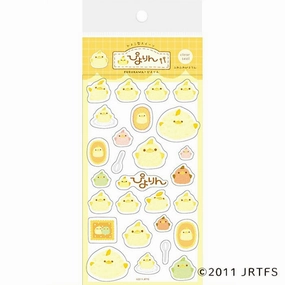 vintage Piyorin Transparent Sticker Sheet - Fluffy