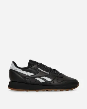 PLACES FACES Klassische Ledersneakers Schwarz / Silber