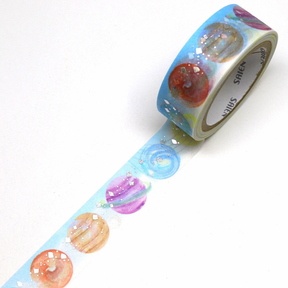 Planet Washi Tape Saien short