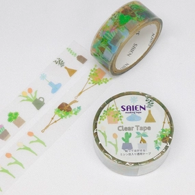 Plants Pet Clear Tape set