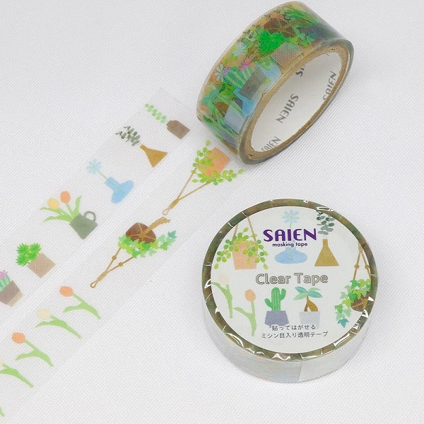 Plants Pet Clear Tape set