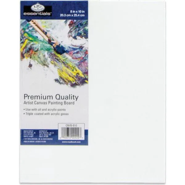 8X10 Canvas Board colorful