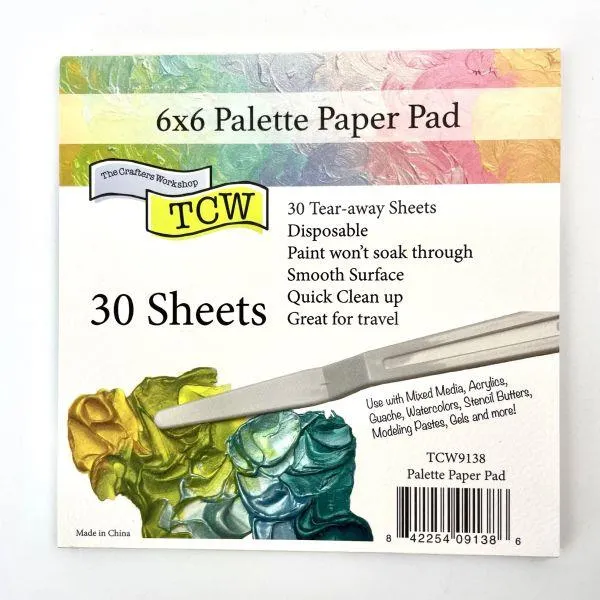 plastic Palette Paper Pad