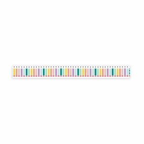 steel Mini Colorful Pencils Washi Tape