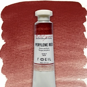 rugged multipurpose Perylene Red Pr179  - Artist Grade Handmade Honey Based Watercolor Tube 15Ml