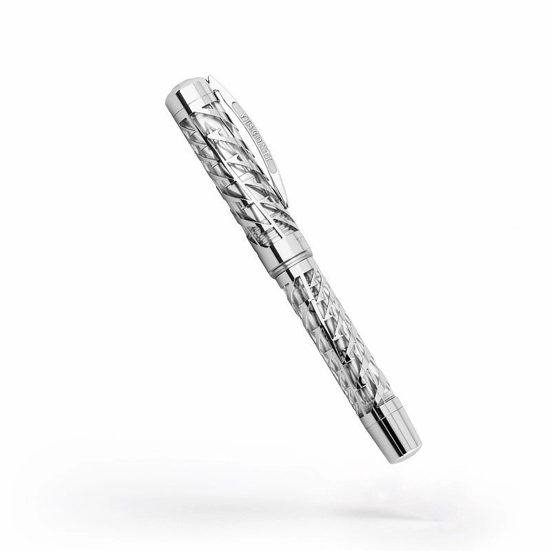 Visconti Watermark Silver Moon Limited Edition Rollerball Pen set affordable