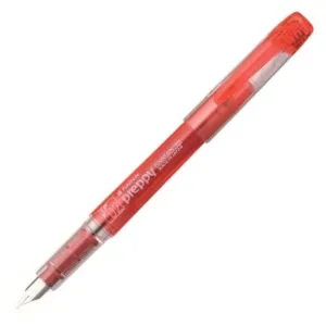 square washable Platinum Preppy Red Fountain Pen